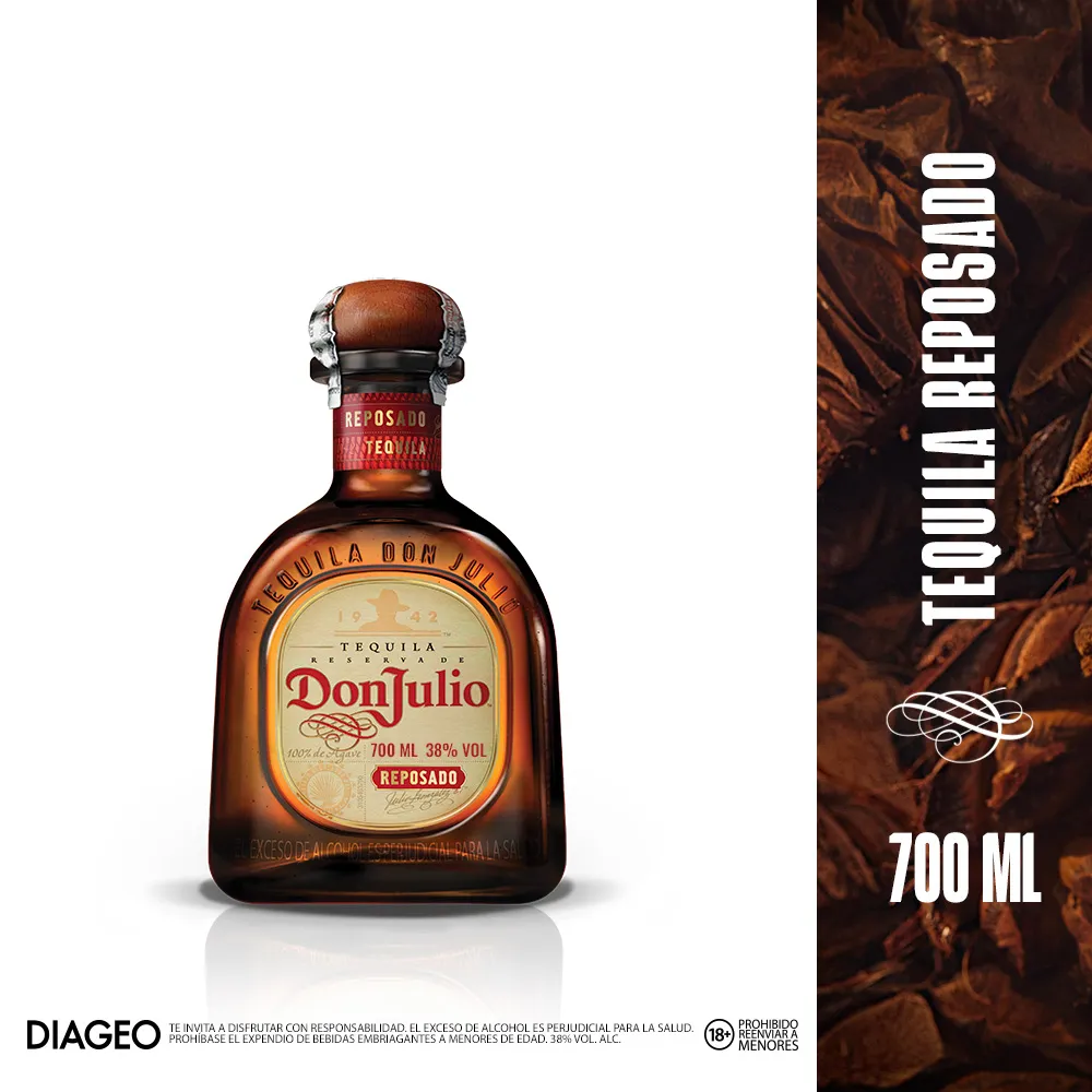 Tequila Don Julio Reposado Botella