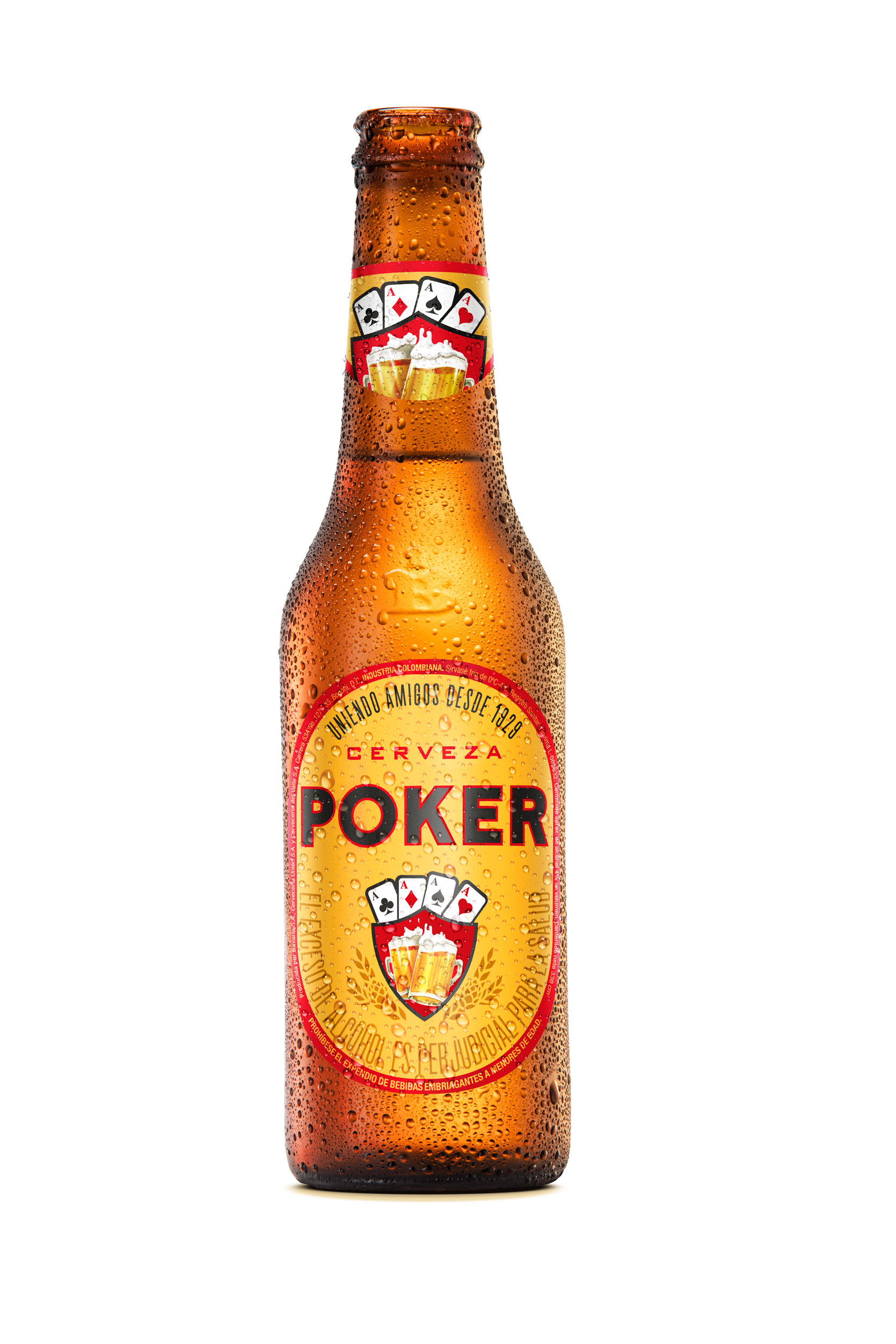 Cerveza Poker Botella