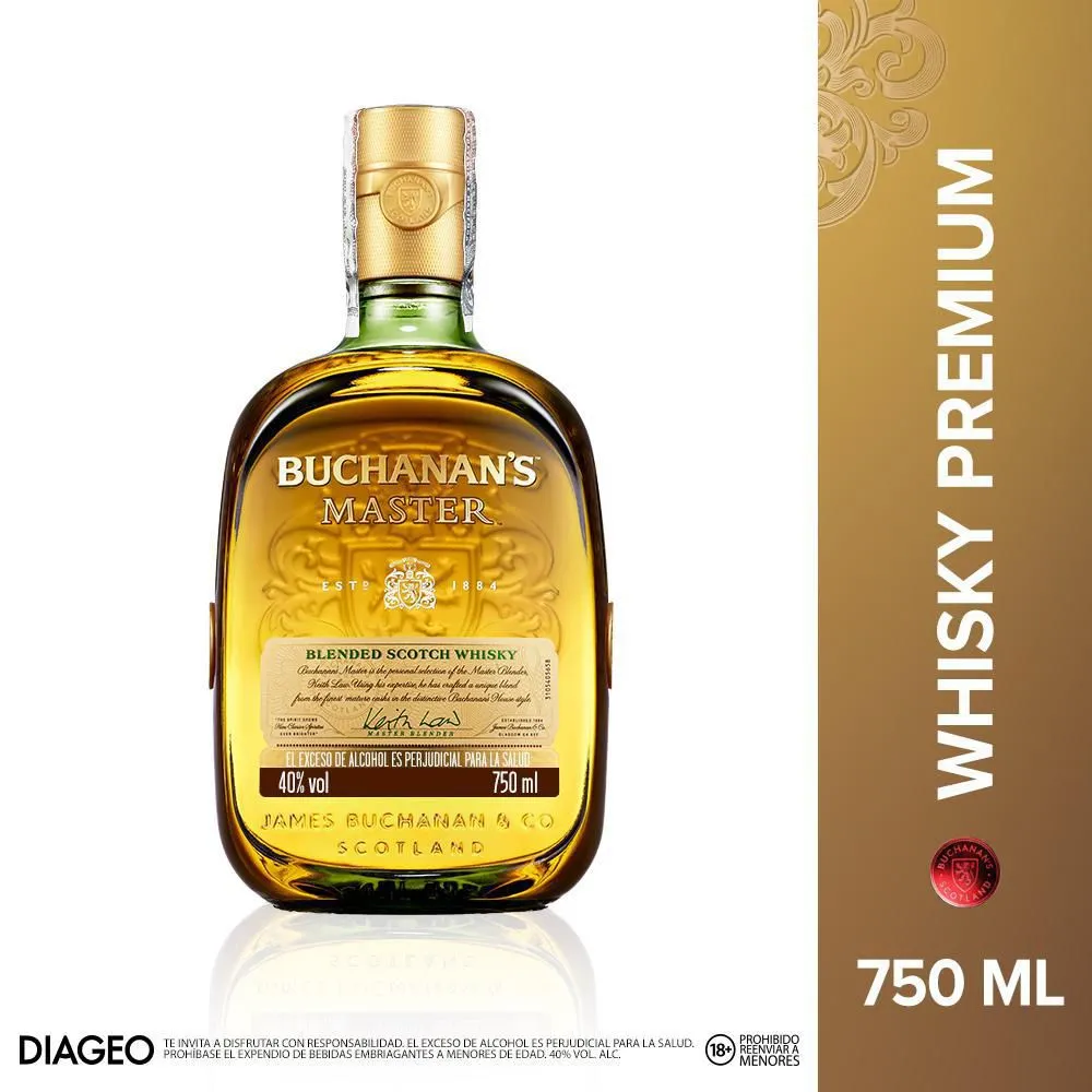 Whisky Buchanan’s Master 750 ml