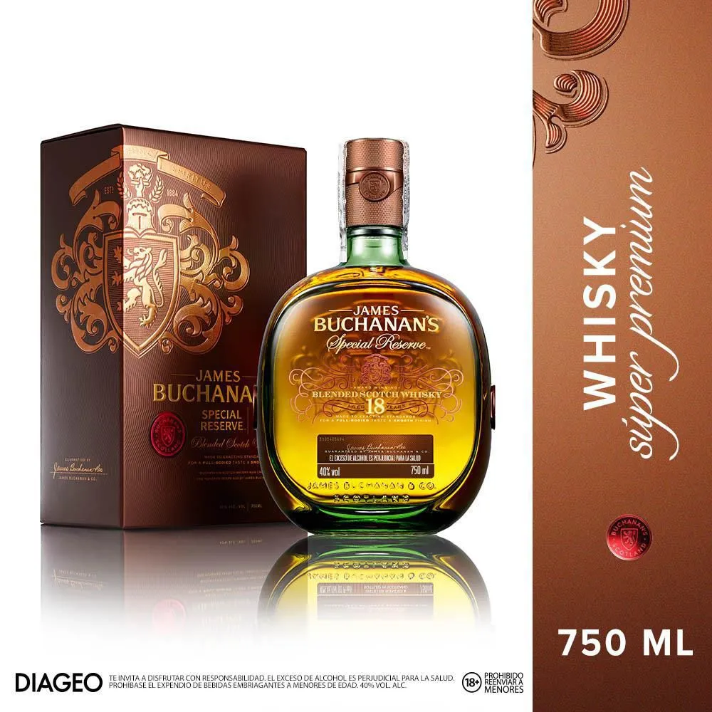 Whisky Buchanan's 18 Años Special Reserve