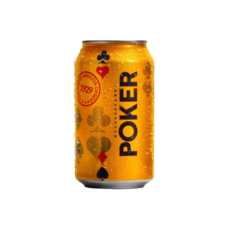 Cerveza Poker Lata 330 ml