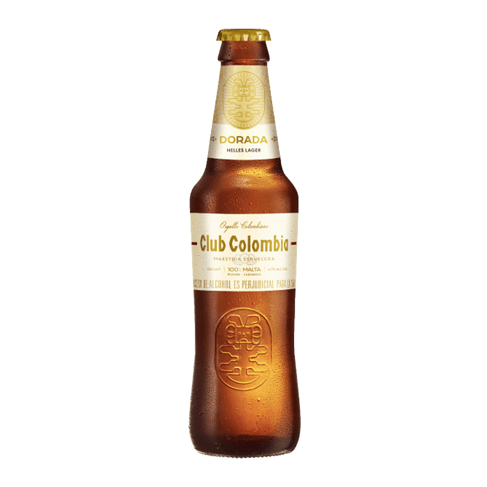 Cerveza Club Colombia Dorada Botella